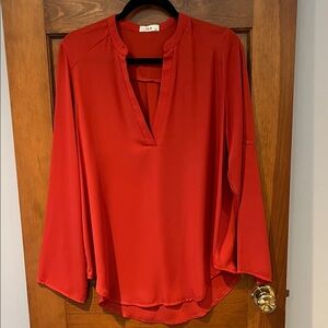 VLD (Victoria Leland Design) V-Neck Blouse